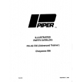 Piper Cheyenne IIIA Parts Catalog PA-42-720 $13.95 Part # 761-818